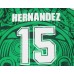 Mexico 1998 World Cup Home Green Long Sleeve Soccer Jersey